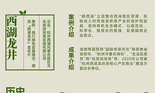 《中国茶企社会责任履行报告》——杭州西湖风景名胜区文化旅游创意发展有限公司