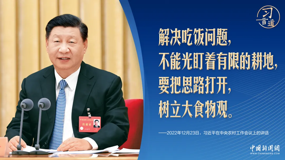 从一张餐桌，读懂习近平的大食物观