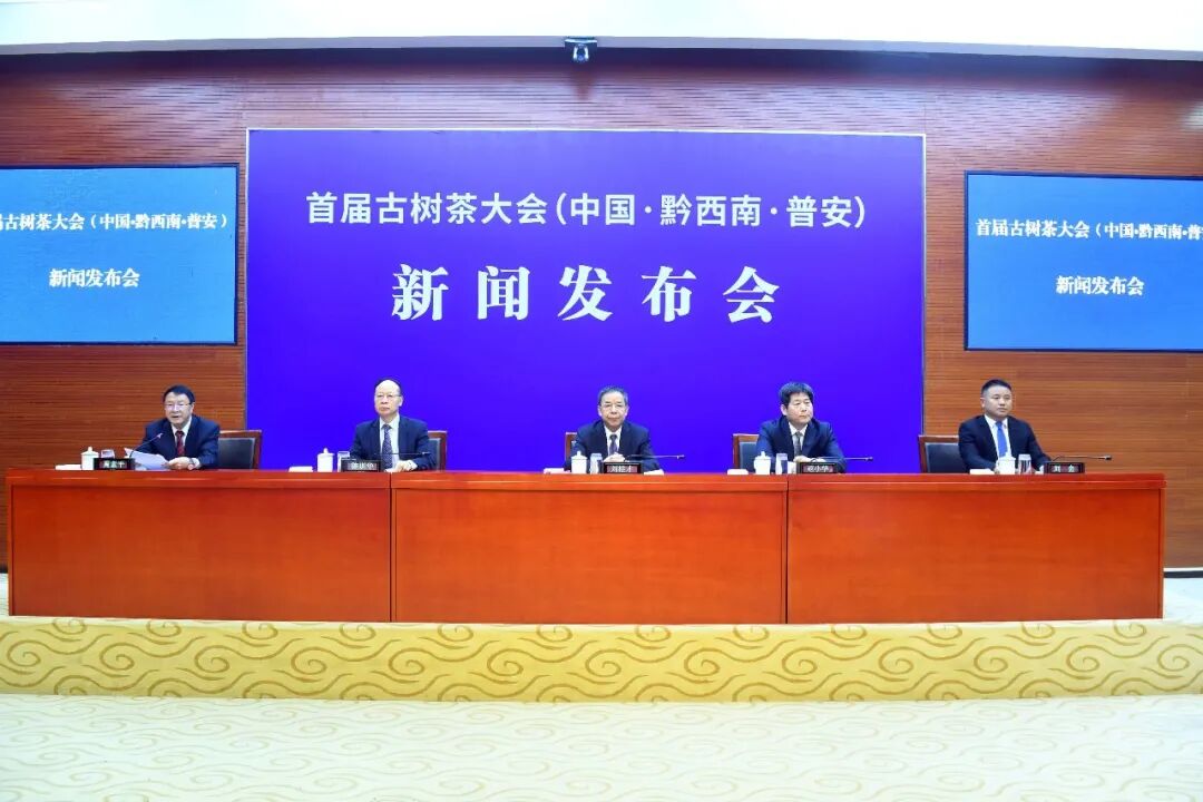 首届古树茶大会新闻发布会召开，将于20日在贵州普安开幕