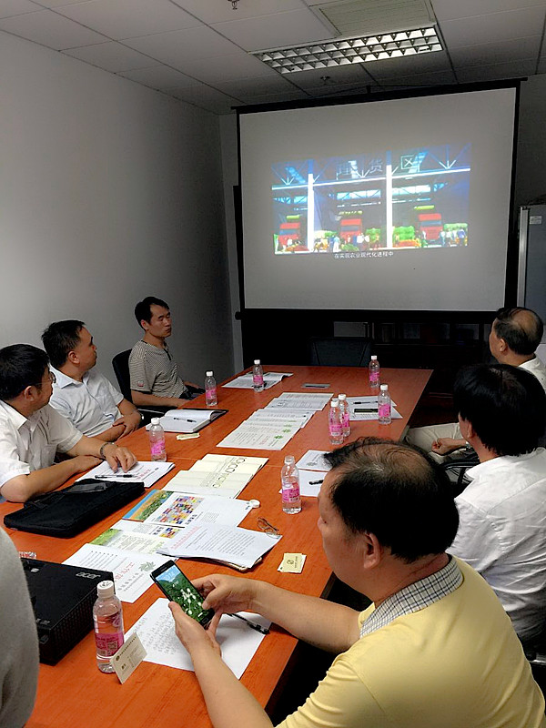 郑州手拉手集团贾长明董事长一行拜访我会