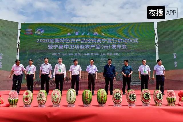 助推特色功能农产品上行，2020宁夏中卫功能农产品云上发布